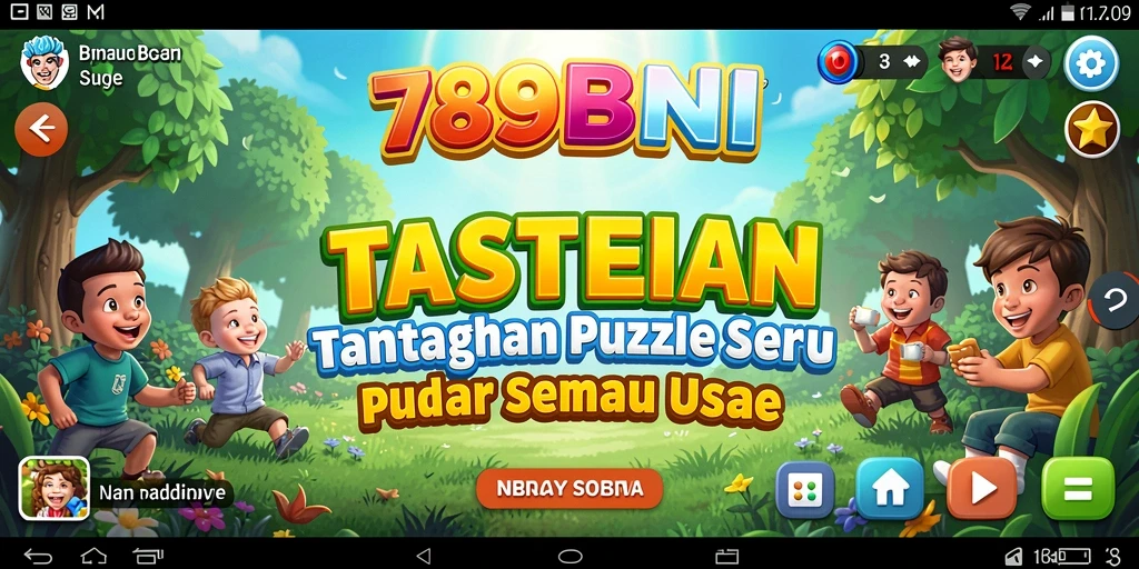 Tampilan gameplay seru dari 789BNI yang menantang otak Anda.