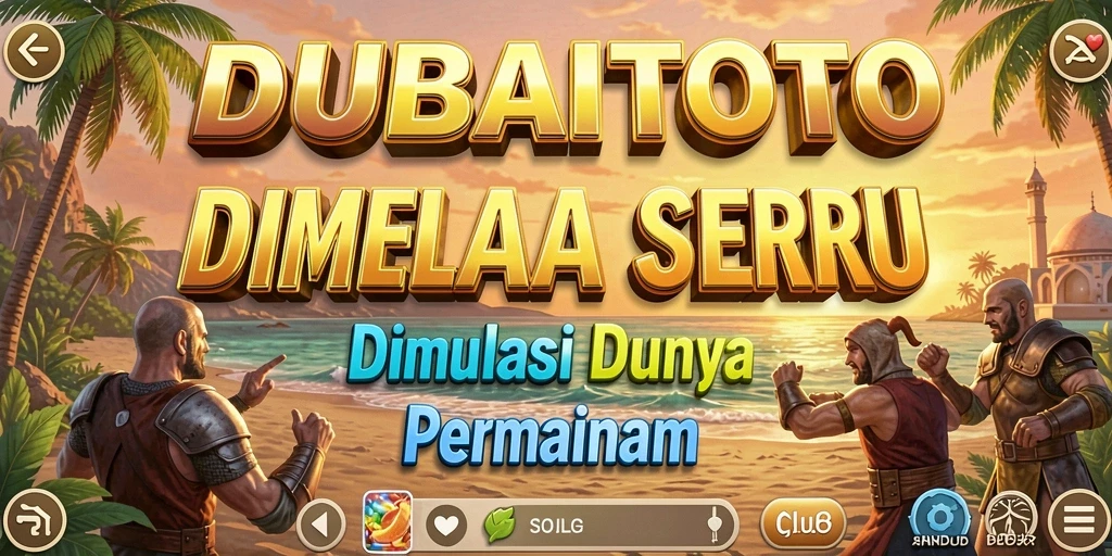 Tampilan gameplay DUBAITOTO dengan grafis menarik dan interaksi mendalam.