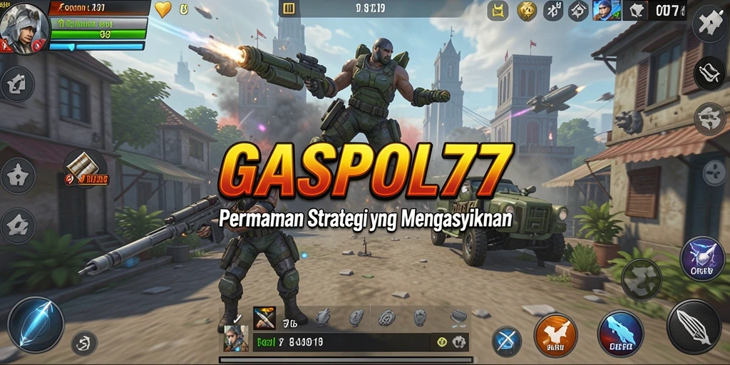 Screenshot dari gameplay GASPOL77 menunjukkan momen strategis yang mendebarkan.