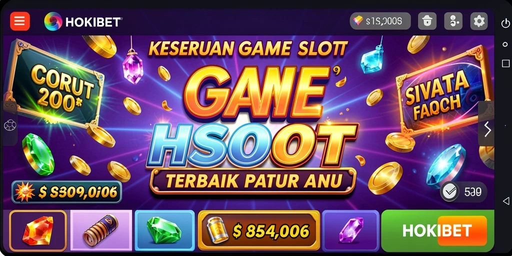 Tampilan screenshot <strong>HOKIBET</strong> dengan gameplay Slot yang menarik.