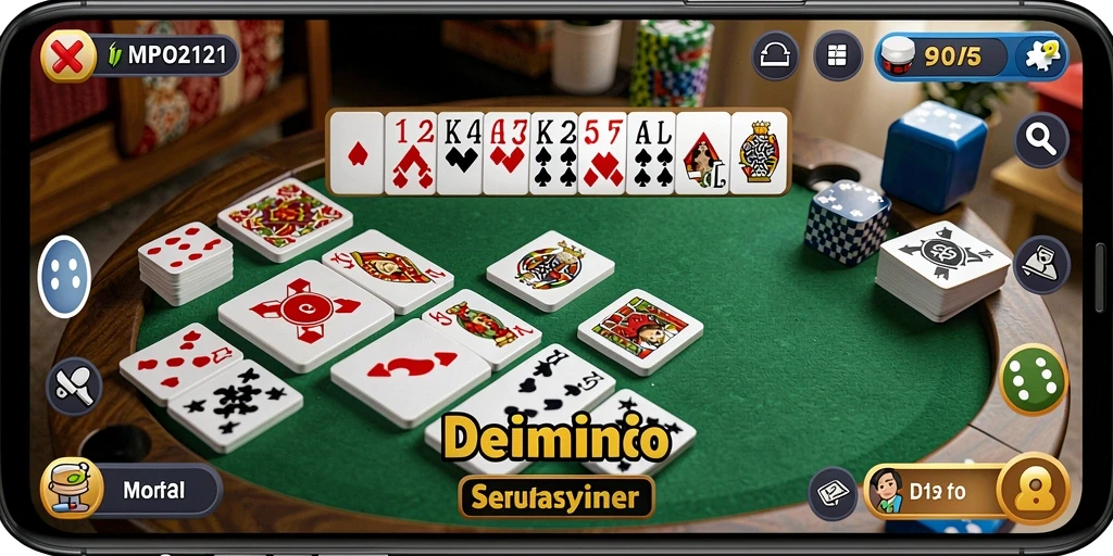 Tampilan gameplay Domino yang menarik dari MPO2121.