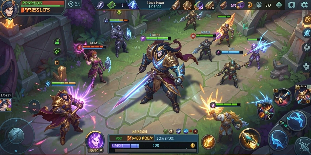 Tampilan gameplay seru di arena pertempuran PP88SLOTS.