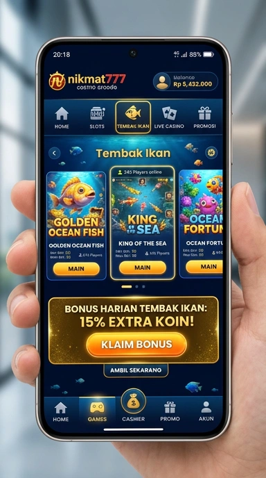 nikmat777 menawarkan update aplikasi secara rutin untuk pengalaman terbaik.